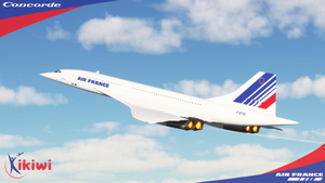 [PACK] DC Designs Concorde Air France Fleet, 1990 Liveries & F-BVFD 1976 Livery thumbnail 13