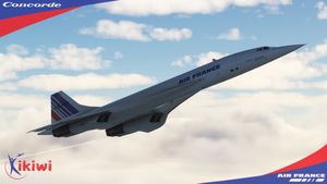 [PACK] DC Designs Concorde Air France Fleet, 1990 Liveries & F-BVFD 1976 Livery thumbnail 14
