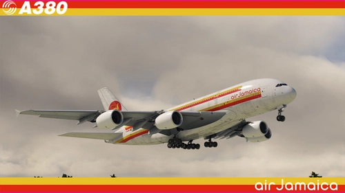 [PACK] FlyByWire A380X Retro Air Jamaica Fleet [Fictional]