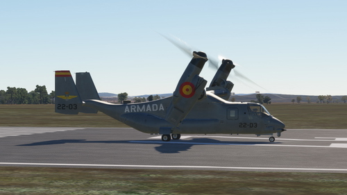 Pack MV-22B Miltech Simulations Armada Española (fictional)