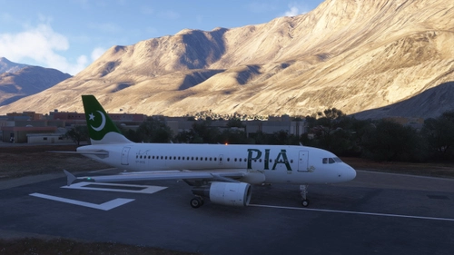 Pakistan Airlines PIA for A319 LatinVFR