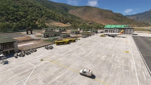 Paro Airport (VQPR) Remake and Nearby Landmarks thumbnail 4