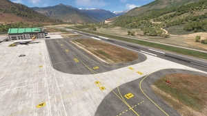 Paro Airport (VQPR) Remake and Nearby Landmarks thumbnail 2
