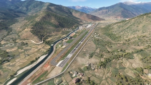 Paro Airport (VQPR) Remake and Nearby Landmarks thumbnail 15