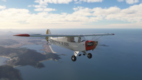 Paulistinha CAP-4 Marinha do Brasil N-505 (for Classic Aircraft Simulations Piper J-3 Cub)