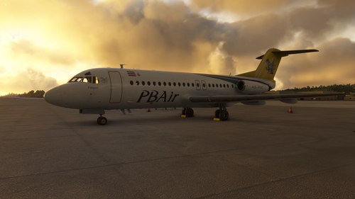 PB Air Fokker F28-4000-HS-PBC