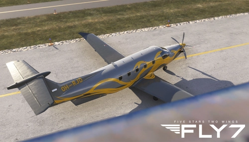 PC-12 NGX - Official Fly7 Executive Aviation - Livery package