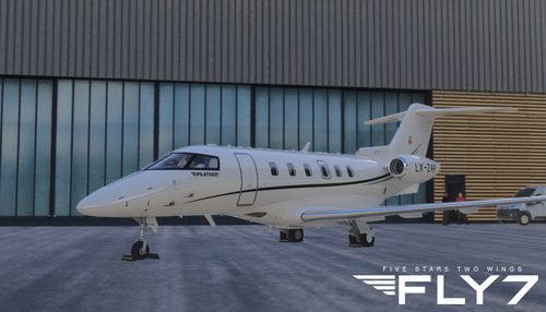 PC-24 - Official Fly7 Executive Aviation - Livery package
