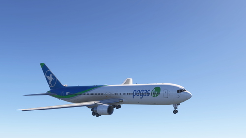 Pegas Fly Livery for CS B767-300ER
