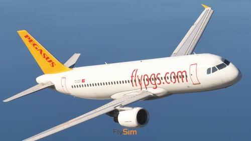 Pegasus A320 TC-DCF | Fenix v2