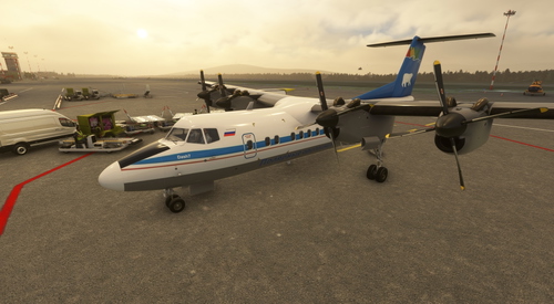 Pilot's Dash-7 Polar Airlines