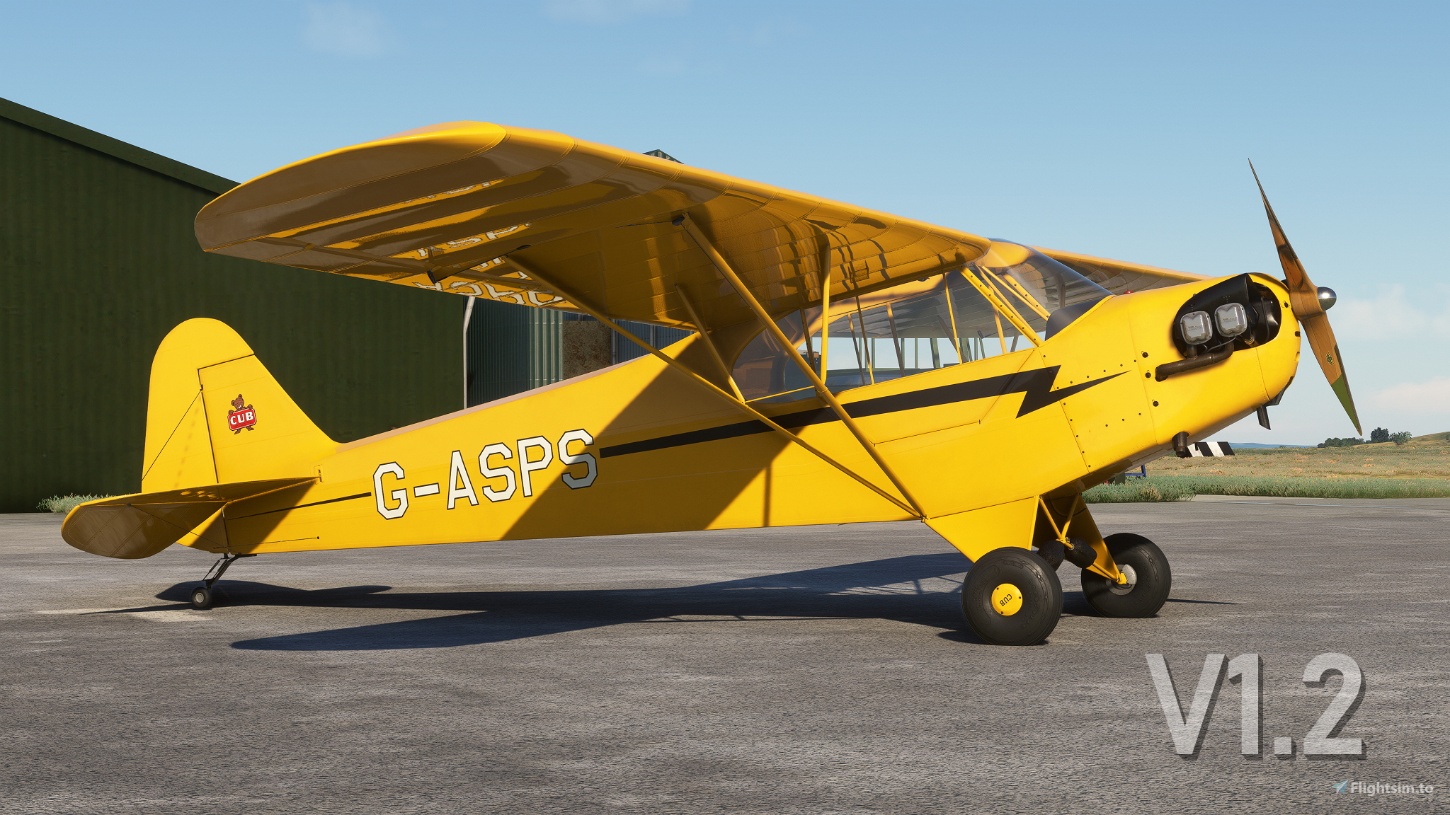 Piper J3 Yellow Cub ノーマルウィング Normal wing Piper j3 yellow cub 未使用 - メルカリ