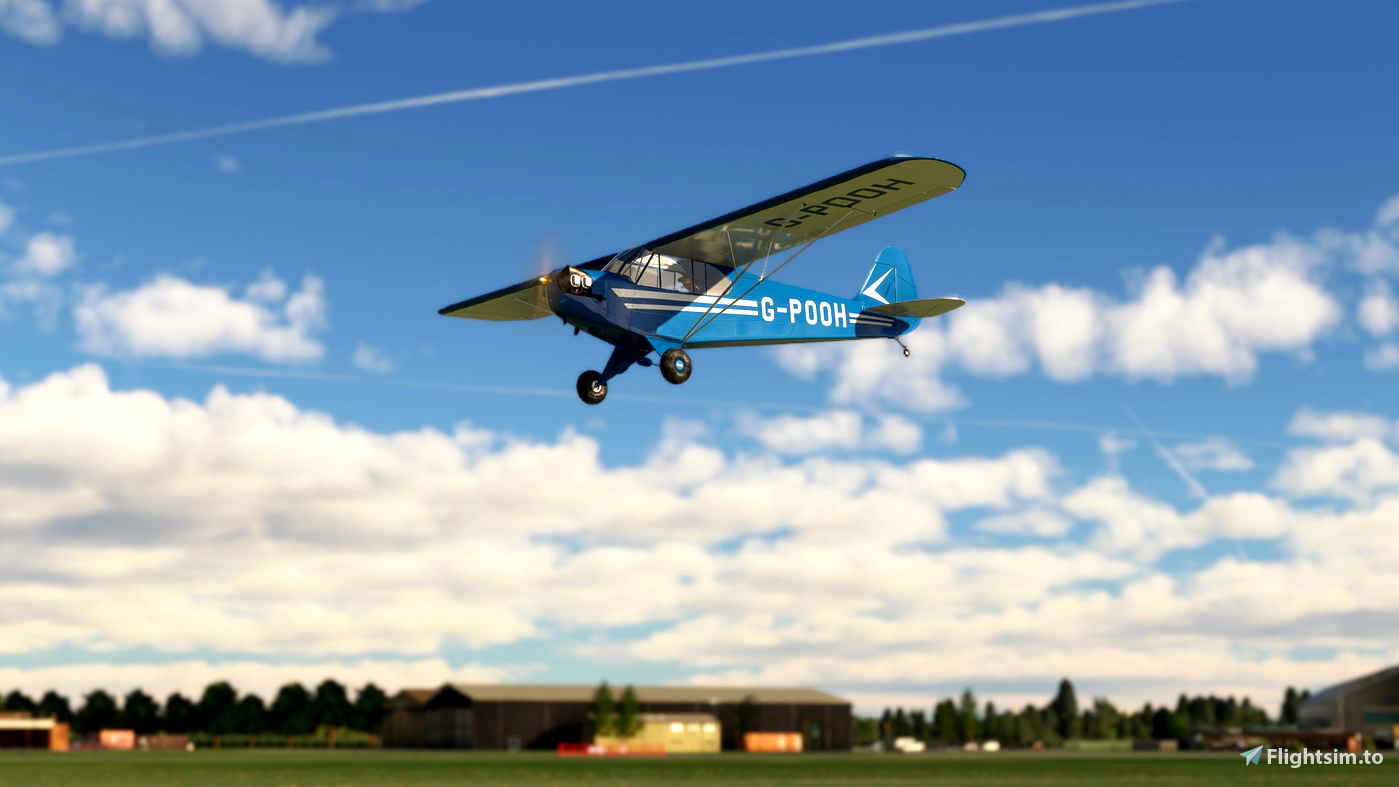Piper J-3 Cub G-POOH for Microsoft Flight Simulator | Feed
