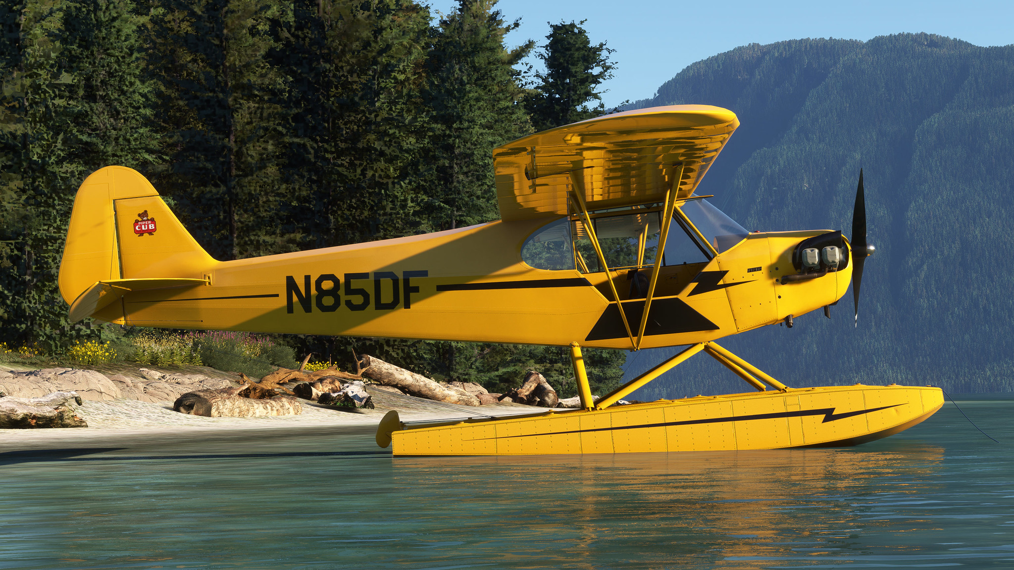 Piper J-3 Cub N85DF - Aircraft Liveries for MSFS | Flightsim.to