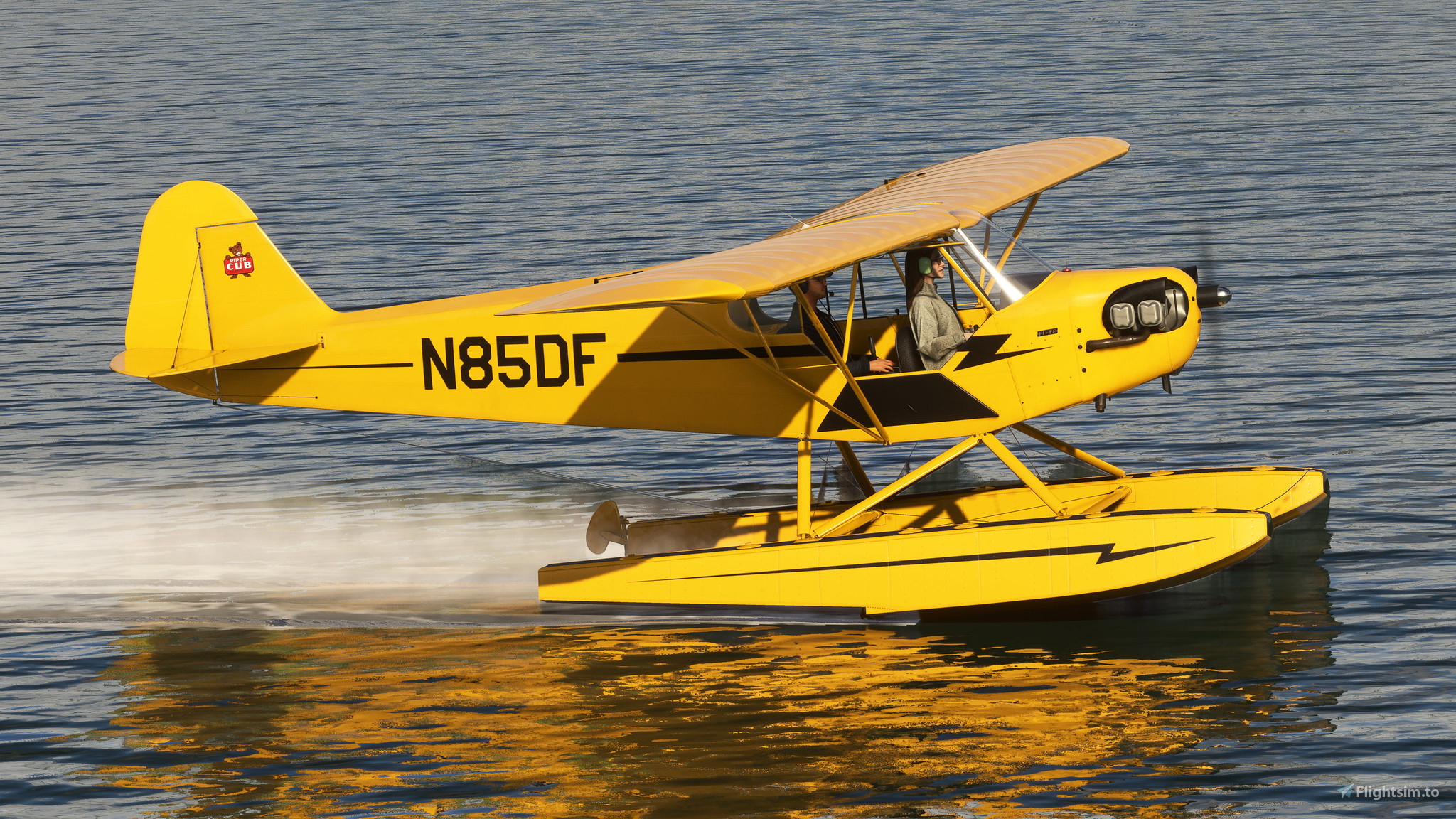 Piper J-3 Cub N85DF para Microsoft Flight Simulator | MSFS