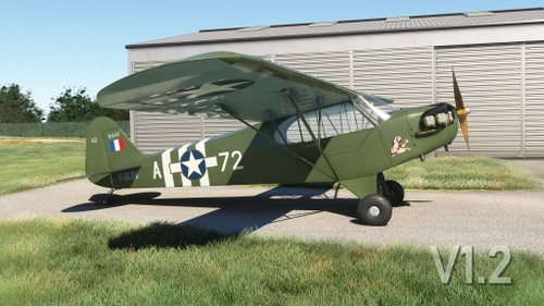 Piper J-3 (L-4) Cub F-GLRV