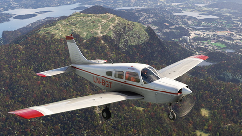 Piper PA 28 Warrior II LN-BGT 2020