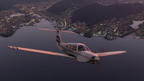 Piper PA 28RT Arrow IV LN-BGZ 