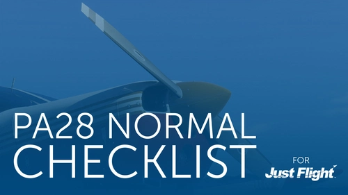 Piper PA28 Warrior (II/III) Normal Checklist