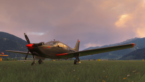 Piper Turbo Arrow III/IV Grey-Green / Grey-Orange Pack for MSFS 2024