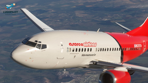 PMDG 737-600 | Aserca Airlines N235TA 2024 ( Fictional texture)