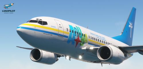 PMDG 737-600 | Tiara Air  P4-TIE  ( realistic texture)