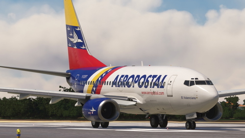 PMDG 737-600 Aeropostal YV3097