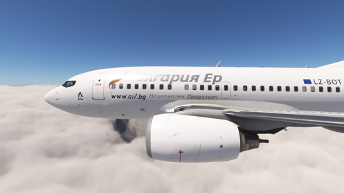 PMDG 737-600 Bulgaria Air (LZ-BOT)