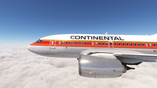 PMDG 737-600 Continental Airlines - Meatball Design (N17252)