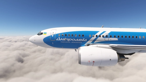 PMDG 737-600  Dniproavia (UR-DNC)