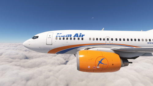 PMDG 737-600 Kam Air (YA-KMJ)
