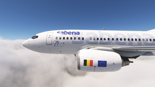 PMDG 737-600 Sabena (OO-SYH)