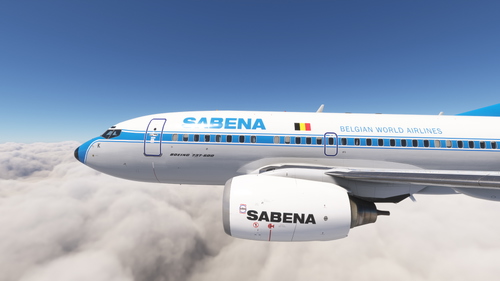 PMDG 737-600 Sabena Retro (OO-SYK)