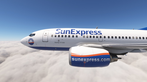 PMDG 737-600 w/ cabin Sunexpress Germany (D-ASXB)