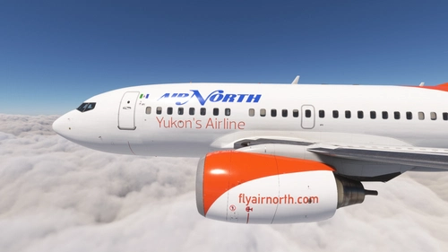 PMDG 737-600 w/ cabin Air North - Yukon's Airline (C-GANU)