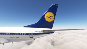 PMDG 737-600 w/ cabin Lufthansa Vintage (D-ABCE) thumbnail 2