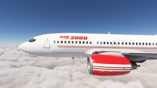 PMDG 737-700 Air 2000 (G-KKUH)