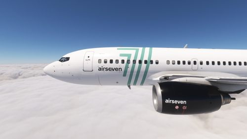 PMDG 737-700 Air Seven (OY-ASB)