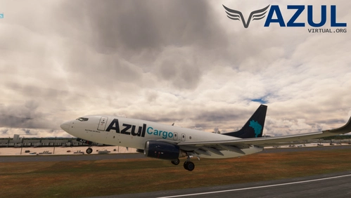 PMDG 737-700 BDSF | Azul Cargo | PR-AJY | Azul Virtual