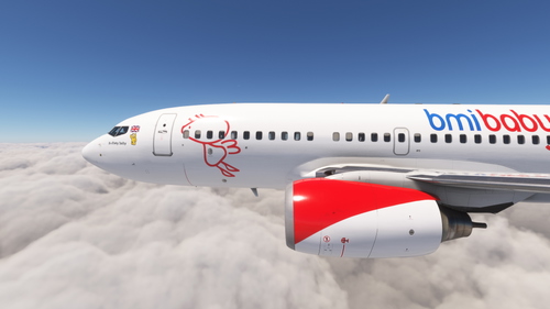 PMDG 737-700 BMI baby - Pudsey Bear (G-TOYJ)