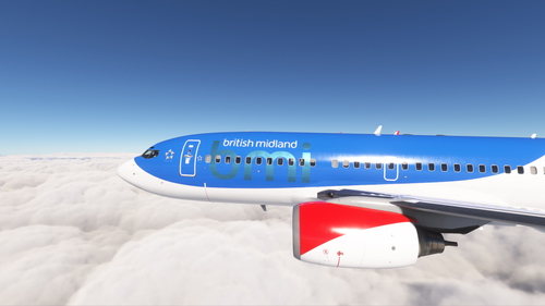 PMDG 737-700 bmi British Midland (G-BVZH)