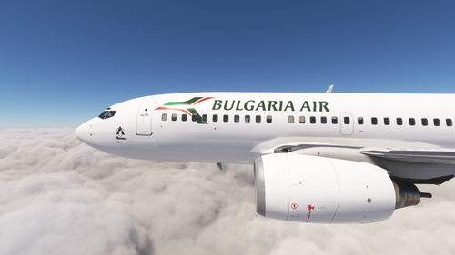PMDG 737-700 Bulgaria Air (LZ-BOR)