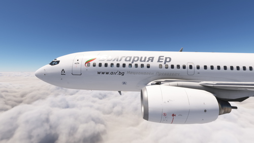 PMDG 737-700 /w cabin Bulgaria Air (LZ-BOT)