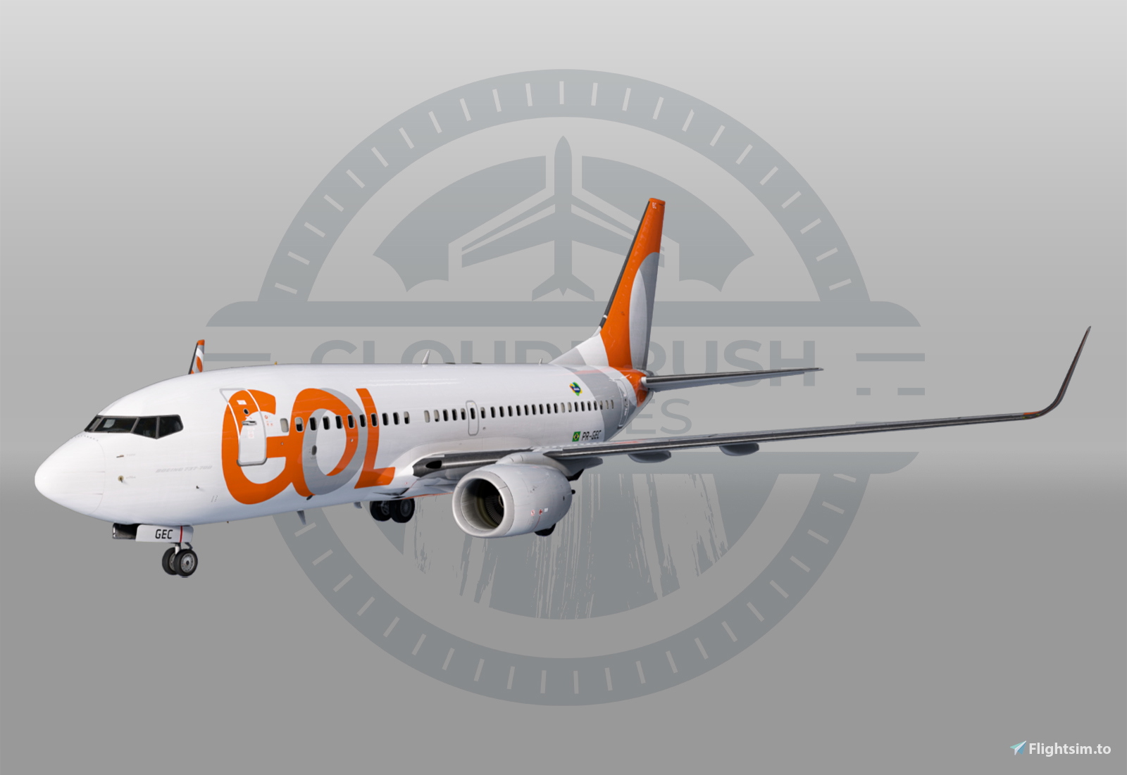 PMDG 737-700 - GOL Linhas Aereas PR-GEC - Image 1
