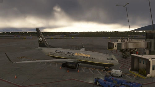 PMDG 737-700 Queen City Airlines Virtual Airline Livery