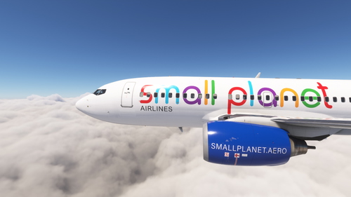 PMDG 737-700 Small Planet Airlines (SP-HAA)