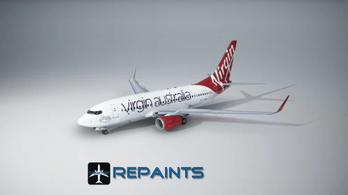 PMDG 737-700 Virgin Australia - VH-VBY Virgin Atlantic Style livery (Fictional)