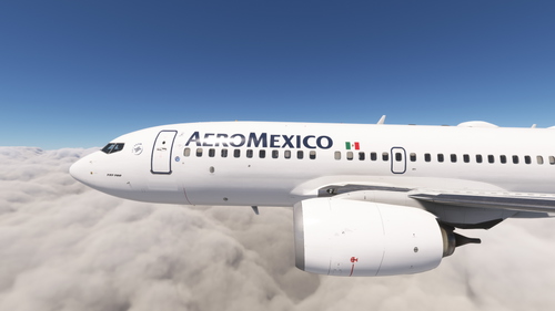 PMDG 737-700 w/ cabin Aeromexico (EI-GZA)