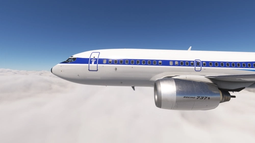 PMDG 737-700 w/ cabin TEA Belgium - Southwest Hybrid (OO-TEM)