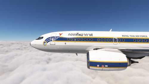 PMDG 737-700BBJ Royal Thai Air Force (HS-ZYS)